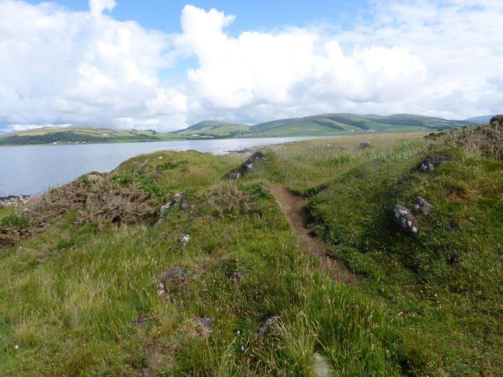 Looking north towards Ettrick Bay